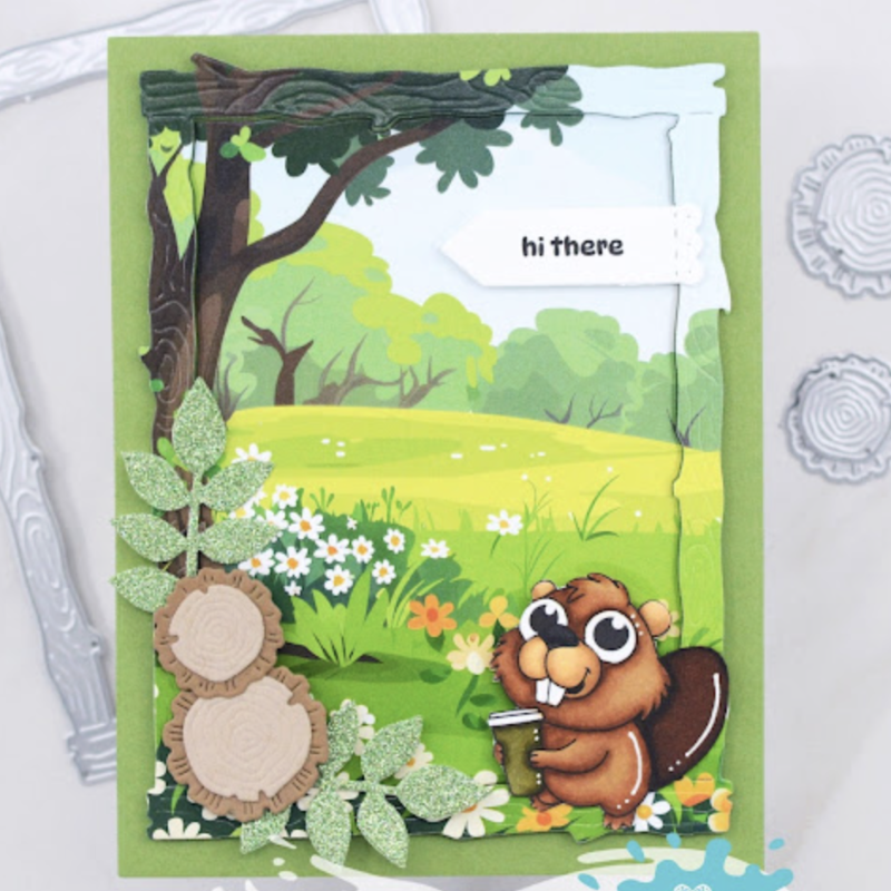La-La Land Crafts Rustic Frame Dies 8974 hi there