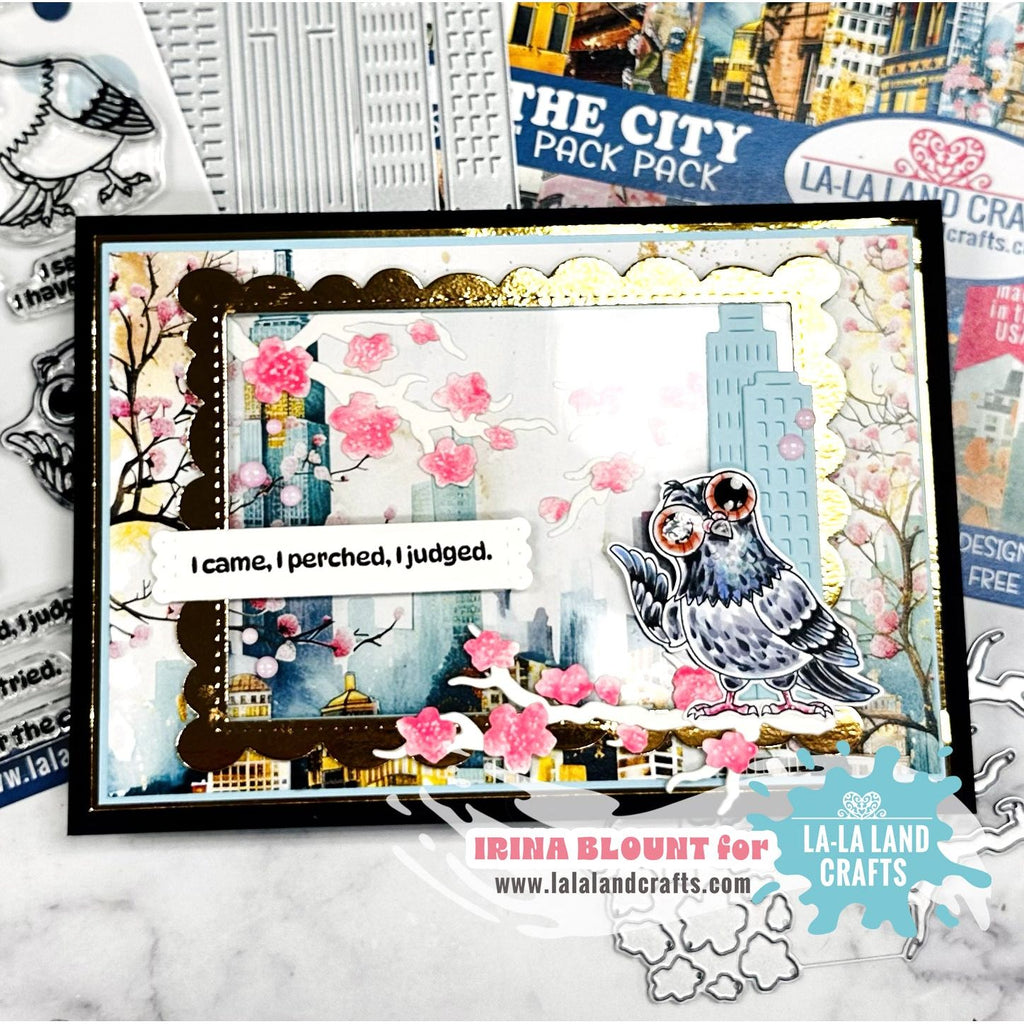 La-La Land Crafts Scalloped Frames Dies 8936 flowers