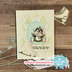 La-La Land Crafts Skating By Clear Stamps cl175 skates