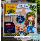 La-La Land Crafts Sky is the Limit Clear Stamps cl149 adventure