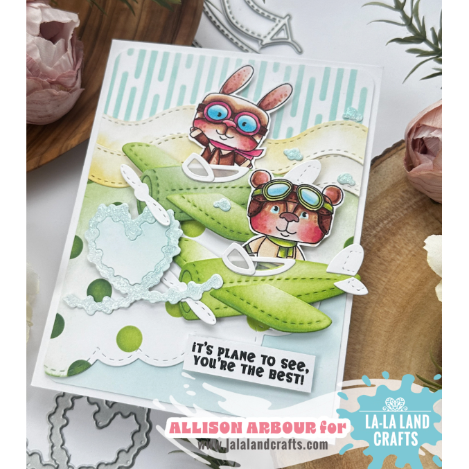 La-La Land Crafts Sky is the Limit Clear Stamps cl149 clouds