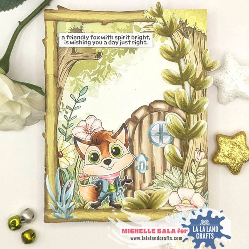 La-La Land Crafts Small Grasses Die 8993 fox den