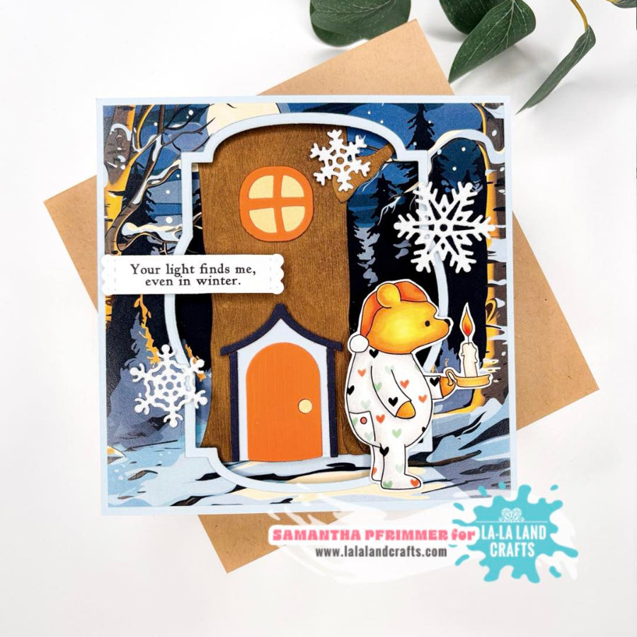 La-La Land Crafts Snowflake Medallions Dies 8957 outdoors