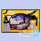 La-La Land Crafts Spiderweb Die 8965 bats