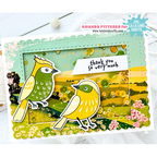 La-La Land Crafts Spring Song 6x6 inch Paper Pack dp040 birds