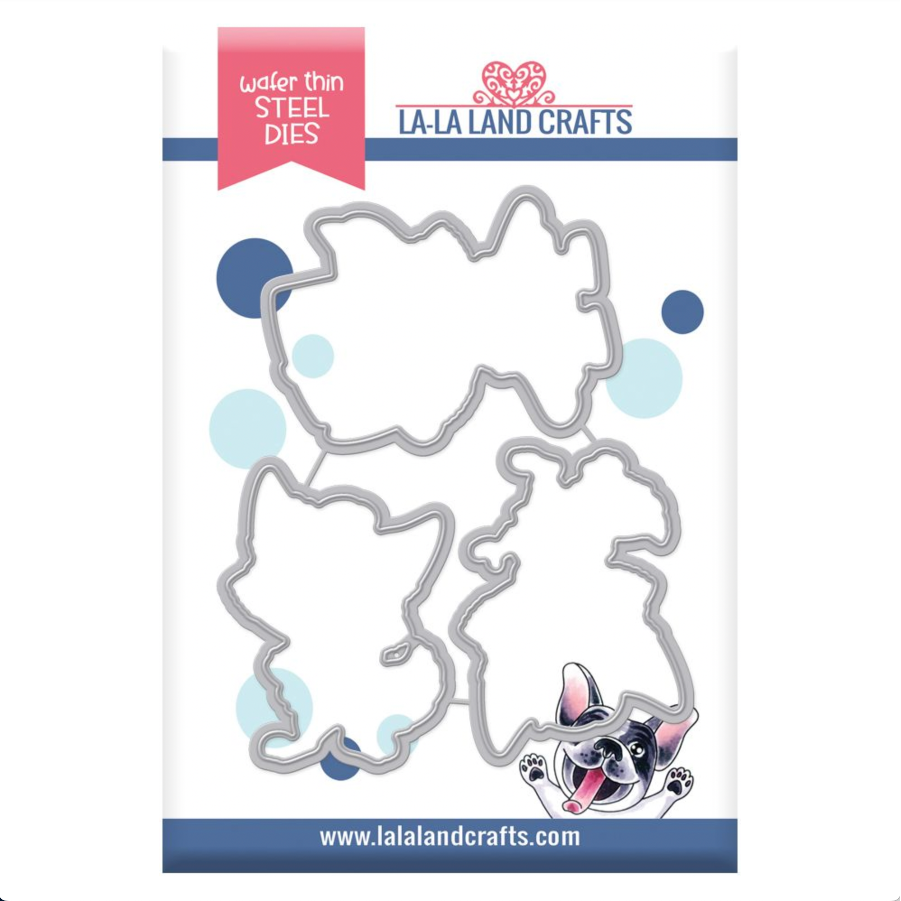 La-La Land Crafts Stay Foxy Clear Stamp and Die Set image 2
