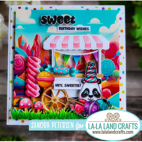 La-La Land Crafts Suckers and Lollipops Dies 8800 birthday wishes
