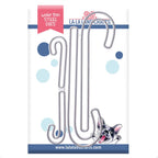 La-La Land Crafts Sweet Christmas Clear Stamp and Candy Cane Die Set product image 2