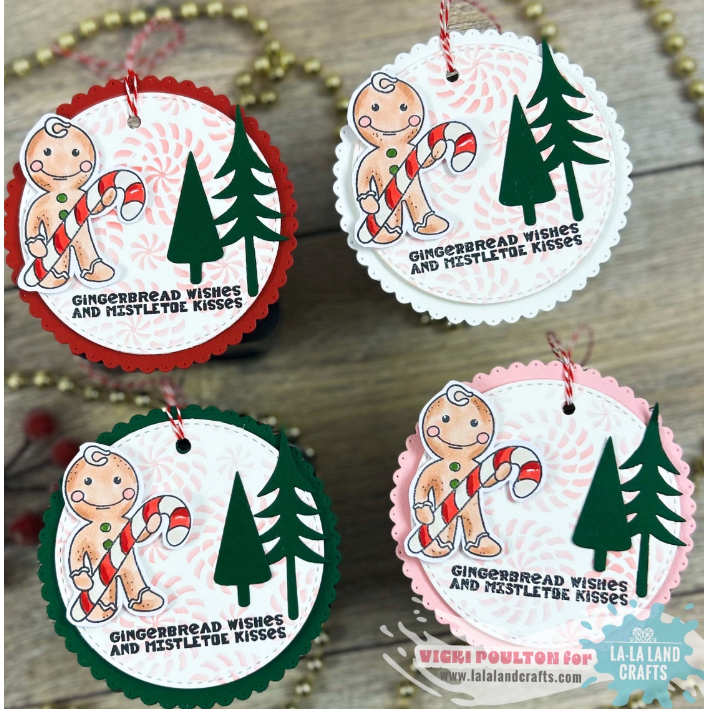 La-La Land Crafts Sweets Stencil st033 candy cane