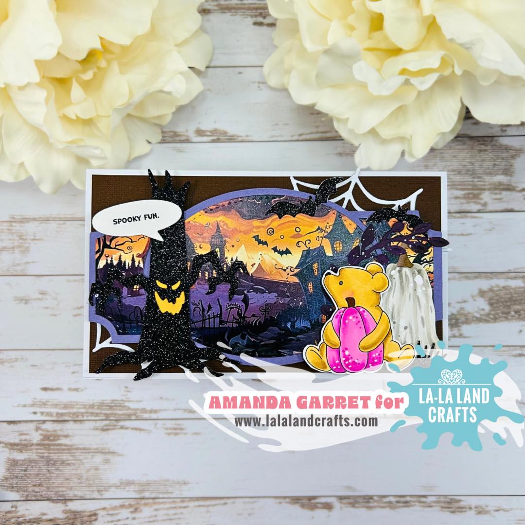 La-La Land Crafts Tall Pumpkins Dies 8967 spooky