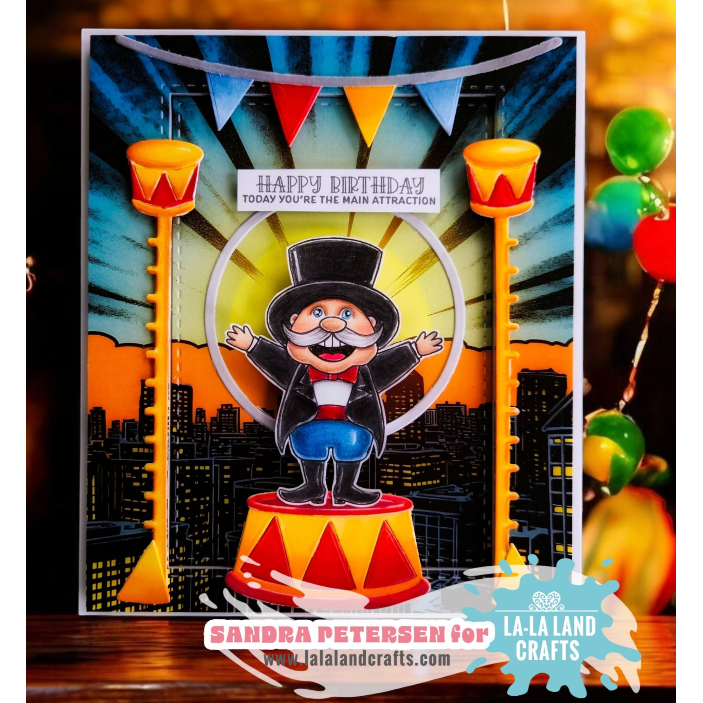 La-La Land Crafts Tightrope Dies 8913 ring master
