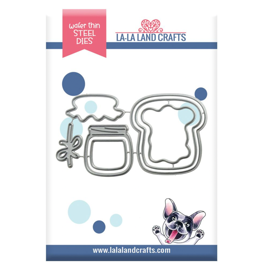 La-La Land Crafts Toast with Jam Dies 8976