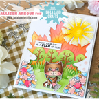 La-La Land Crafts Trees On A Hill Dies 8805 sunshine