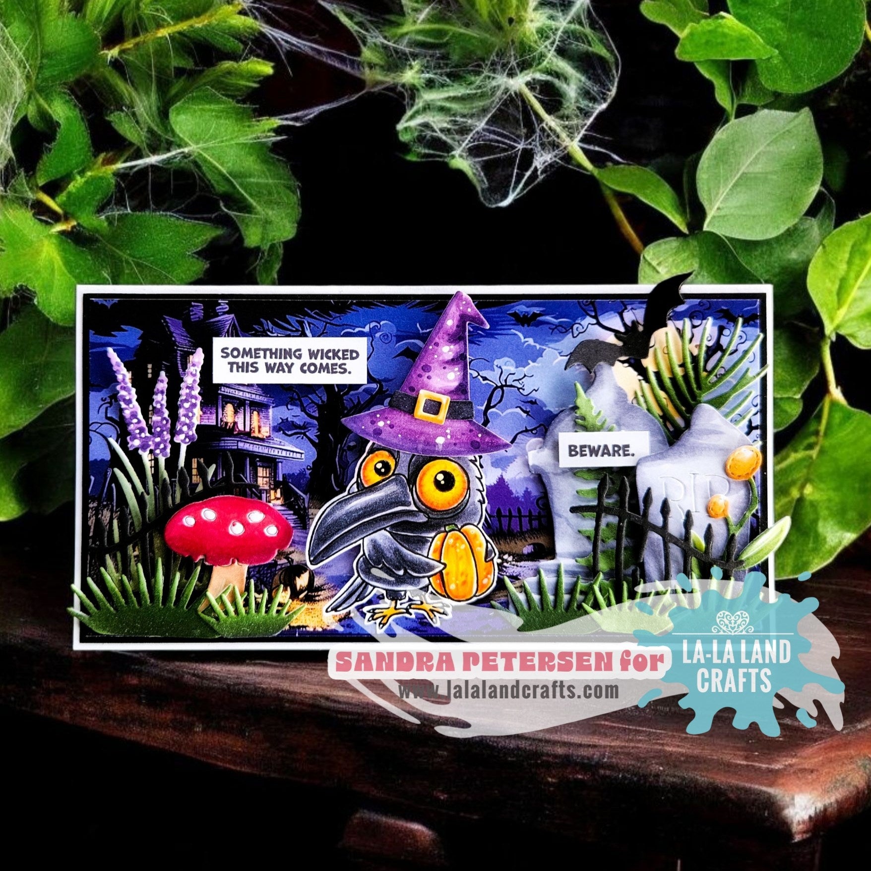 La-La Land Crafts Witch Hats Dies 8969 beware