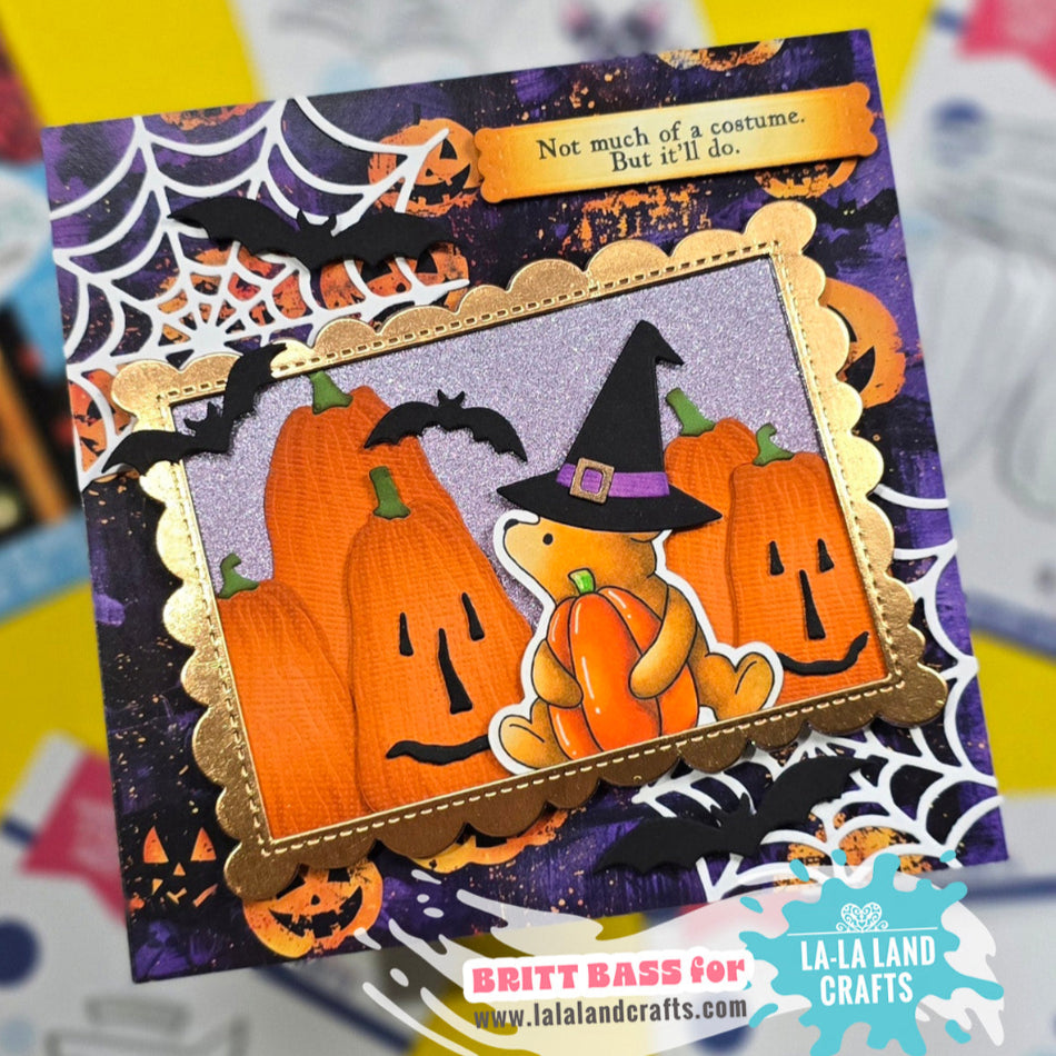 La-La Land Crafts Witch Hats Dies 8969 pumpkins