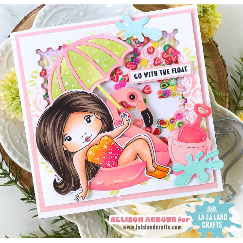 La-La Land Crafts Wonderland Stencil ST031 floaty