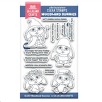 La-La Land Crafts Woodland Bunnies Clear Stamp and Die Set image 1
