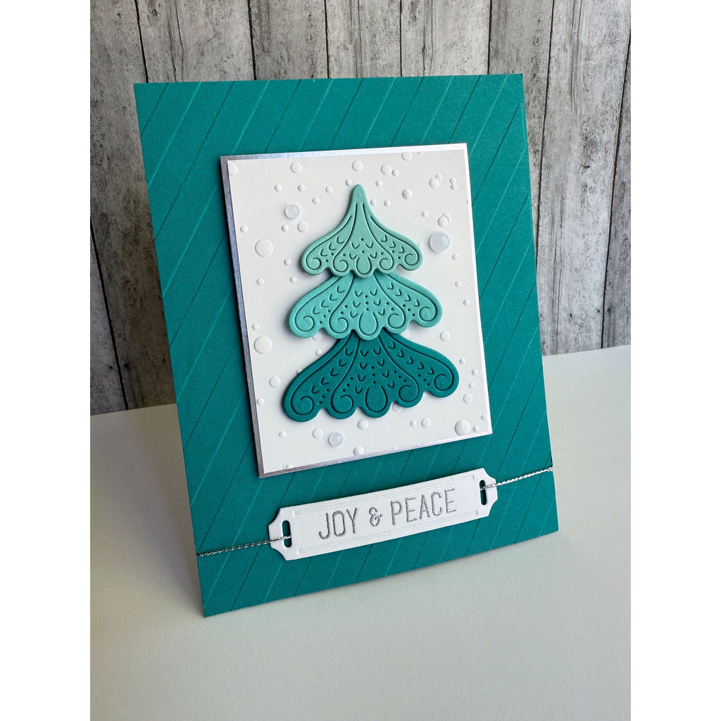 Simon Says Stamp Label Slides Wafer Dies 1353sdc Sugar and Spice Christmas Card | color-code:ALT05