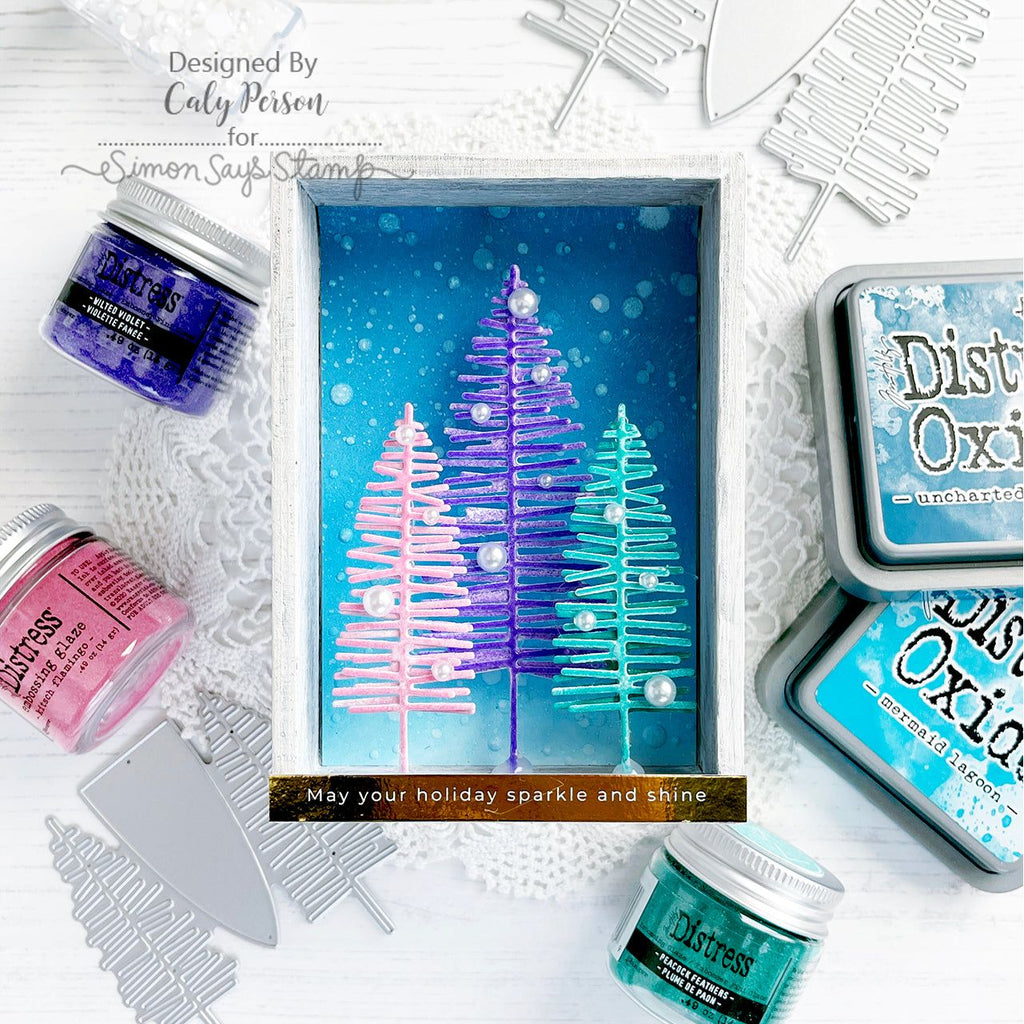 Simon Says Stamp Large Bottle Brush Trees Wafer Dies s906 All The Joy Christmas Decor | color-code:ALT03
