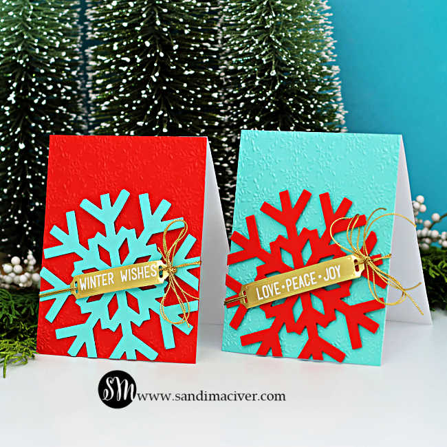 Simon Says Stamp Large Snowflake Wafer Die 1331sd Sugar and Spice Holiday Cards | color-code:ALT05