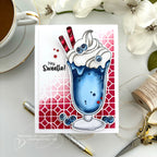 Simon Says Stamp Stencils Lattice Tile 1022st Be Bold Sweetie Card | color-code:ALT03