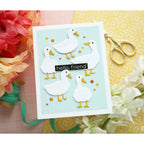 Simon Says Stamp Duck Trio Wafer Dies s1014 You Are My Favorite Friend Card | color-code:ALT01