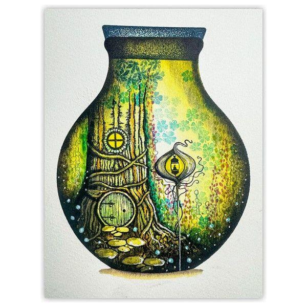 Lavinia Large Cork Clear Stamp and Sticker Stencils 8 and 9 Set treehouse