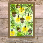 Lavinia Stamps Acorns Clear Stamps lav983 lights