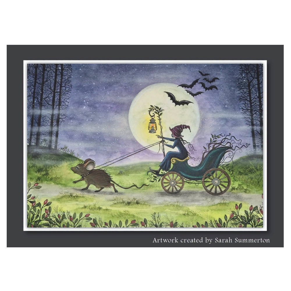Lavinia Stamps Alfie and Pip Clear Stamps lav1087 full moon bats picture sarah summerton