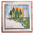 Lavinia Stamps Ancient Chapels Clear Stamps lav1066 rainbow light card sarah anderson
