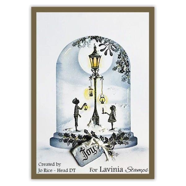 Lavinia Stamps Annie and Edward Clear Stamps lav921 lanterns