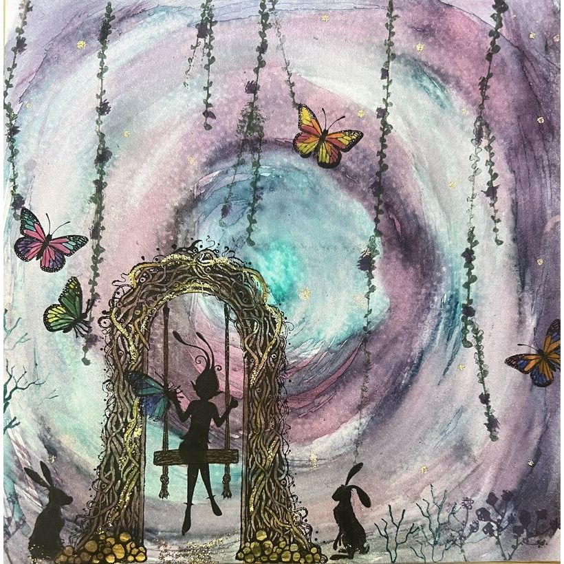 Lavinia Stamps Archway Clear Stamp lav957 butterflies