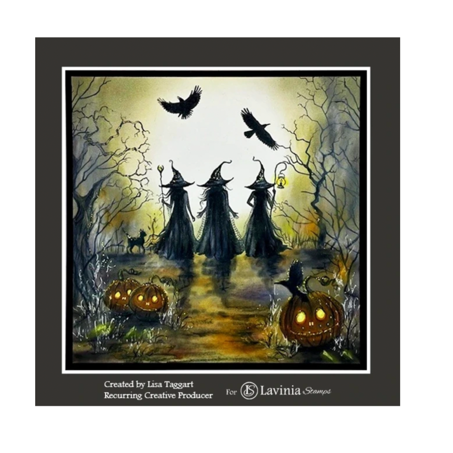 Lavinia Stamps Arwen Clear Stamp lav998 pumpkins