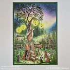 Lavinia Stamps Ashfoot Clear Stamp lav1037 candle light