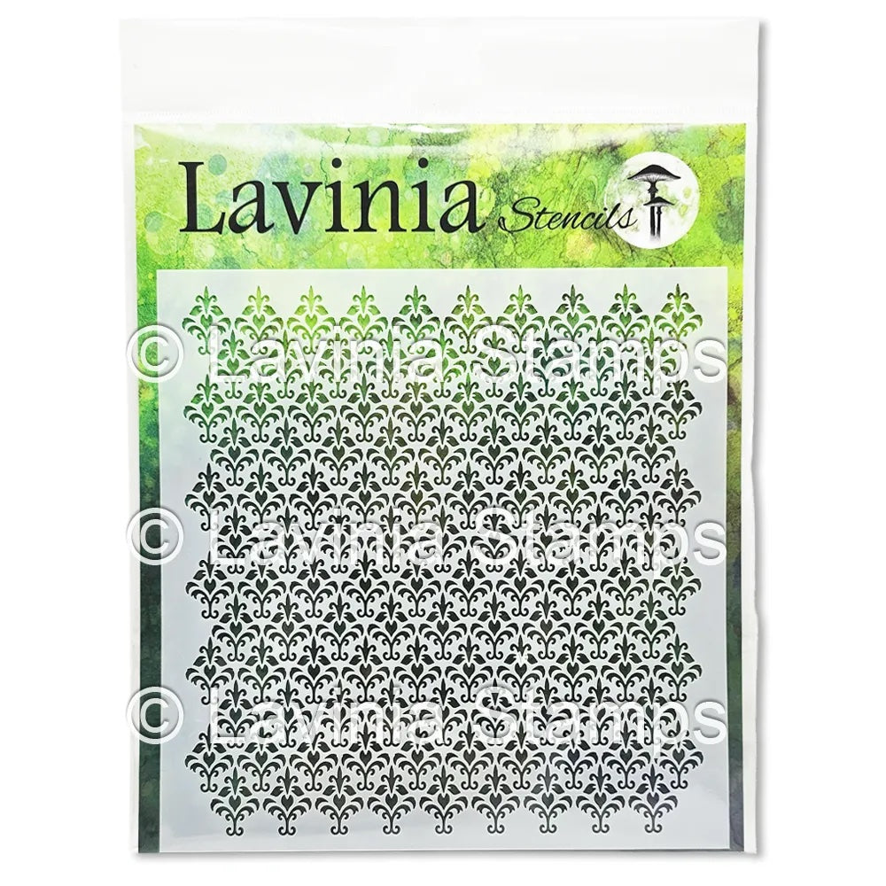 Lavinia Stamps Baroque Flower Stencil st048