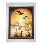 Lavinia Stamps Bauble Lantern Clear Stamp lav1008 dragons