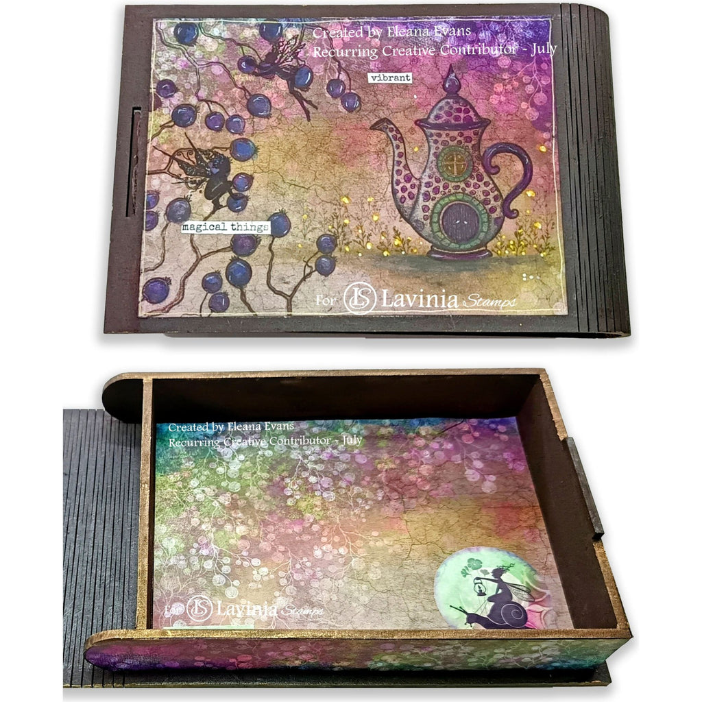 Lavinia Stamps Berry Branch Clear Stamps lav984 box