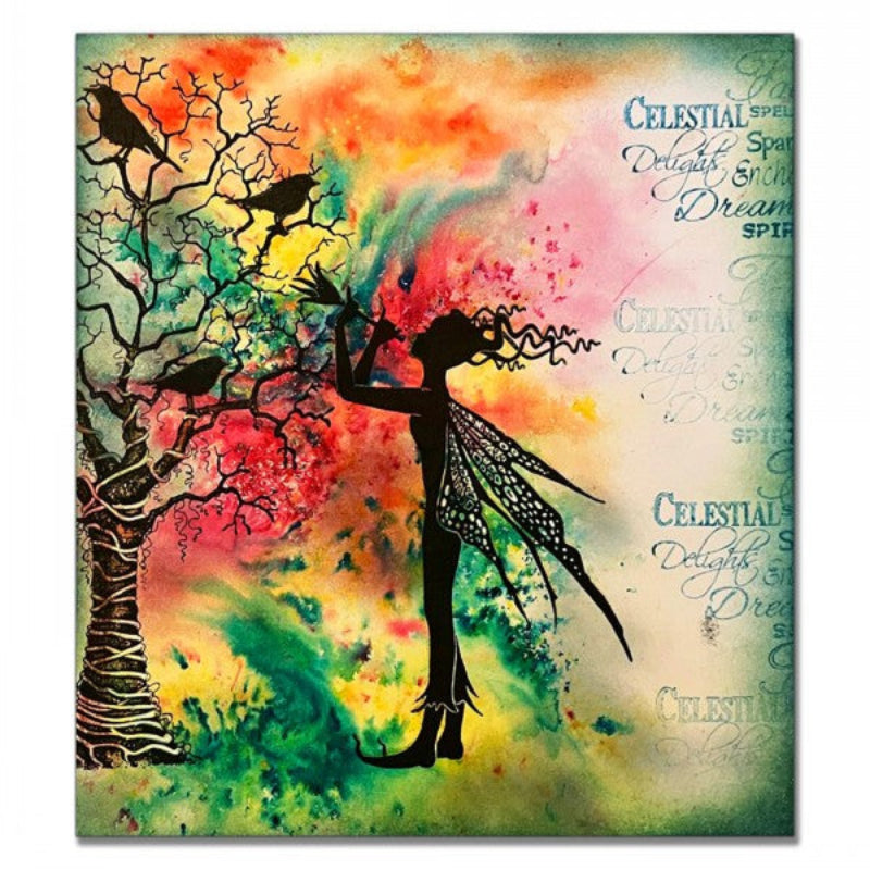 Lavinia Stamps Bird Collection Clear Stamps lav756 colors