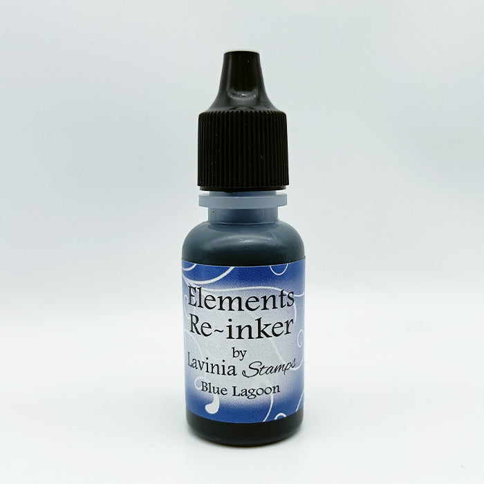 Lavinia Stamps Blue Lagoon Elements Dye Ink Pad and Re-Inker Set image 2