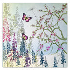 Lavinia Stamps Bluebells Clear Stamps lav002 pink butterflies