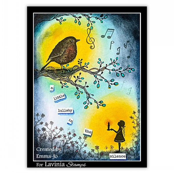 Lavinia Stamps Bobby Clear Stamp lav922 tree