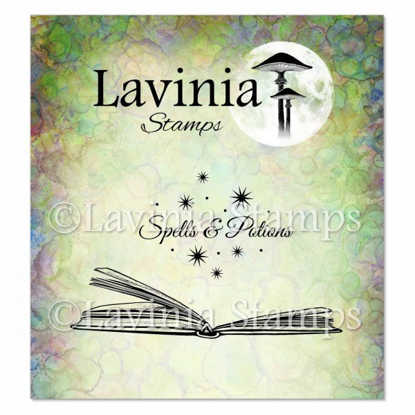 Lavinia Stamps Book Of Spells Clear Stamp lav959