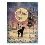 Lavinia Stamps Christmas Tree Group Clear Stamp lav021 full moon moose