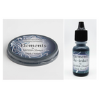 Lavinia Stamps Dark Denim Elements Dye Ink Pad and Re-Inker Set