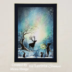 Lavinia Stamps Dark Denim Elements Premium Dye Ink Pad lse-20 moose