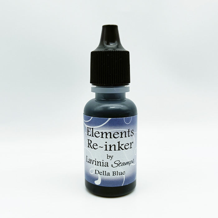 Lavinia Stamps Della Blue Elements Dye Ink Pad and Re-Inker Set image 2