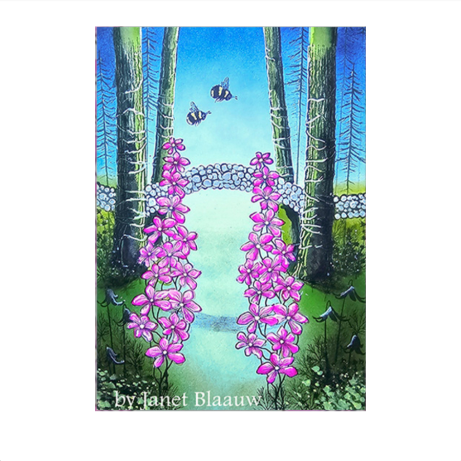 Lavinia Stamps Della Blue Elements Premium Dye Ink Pad lse-15 bees