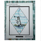 Lavinia Stamps Diamond Chequerboard Stencil st049 cute raccoon card jo rice