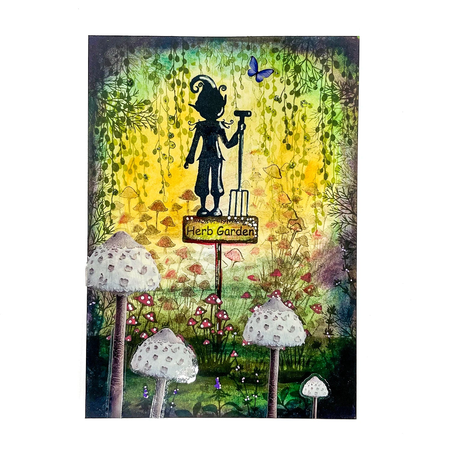 Lavinia Stamps Dill Clear Stamps lav938 herb garden
