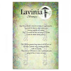 Lavinia Stamps Dill and Sage Words Clear Stamps lav940